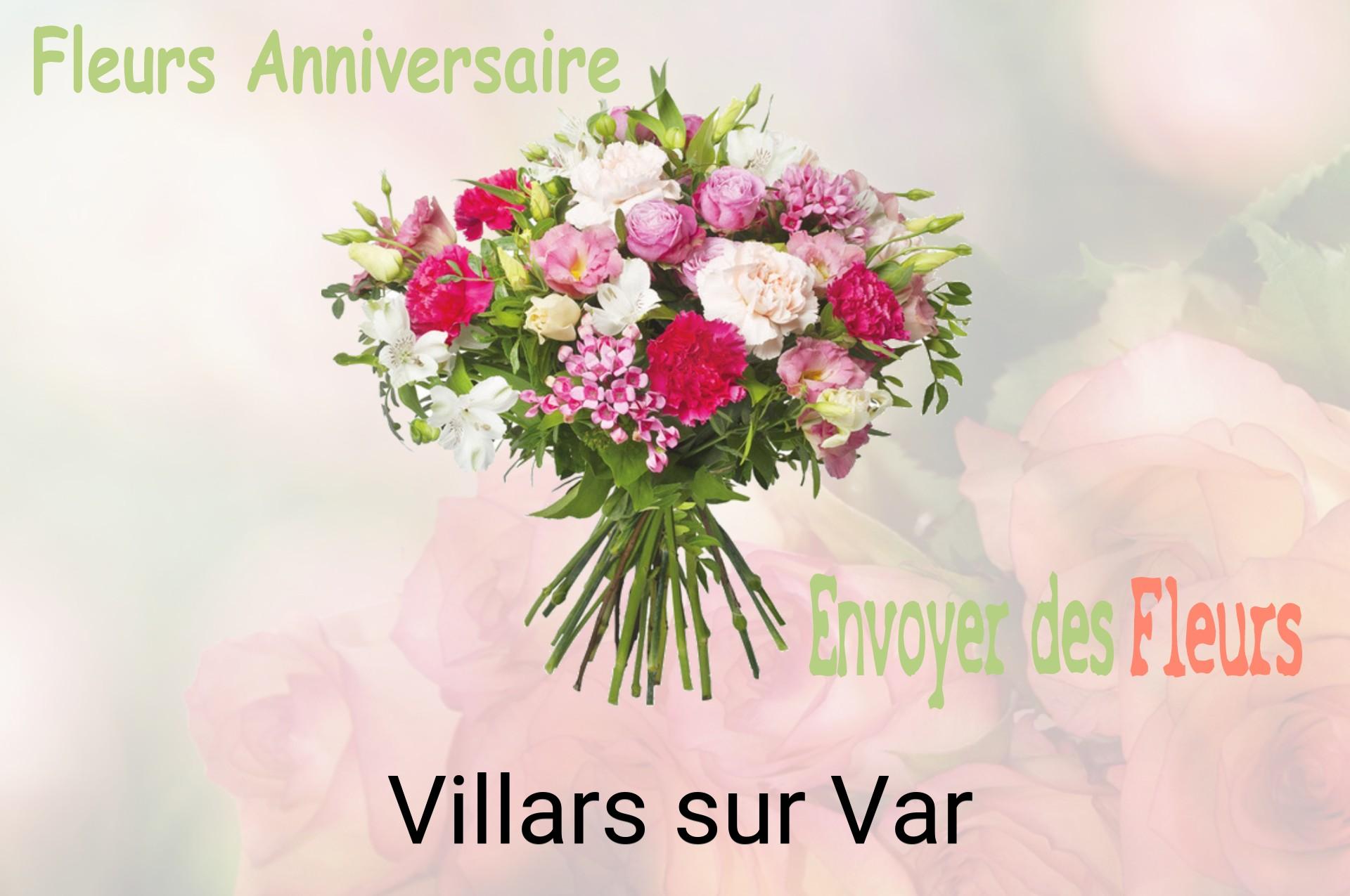Bouquet de fleurs d’anniversaire livré à Villars-sur-Var
